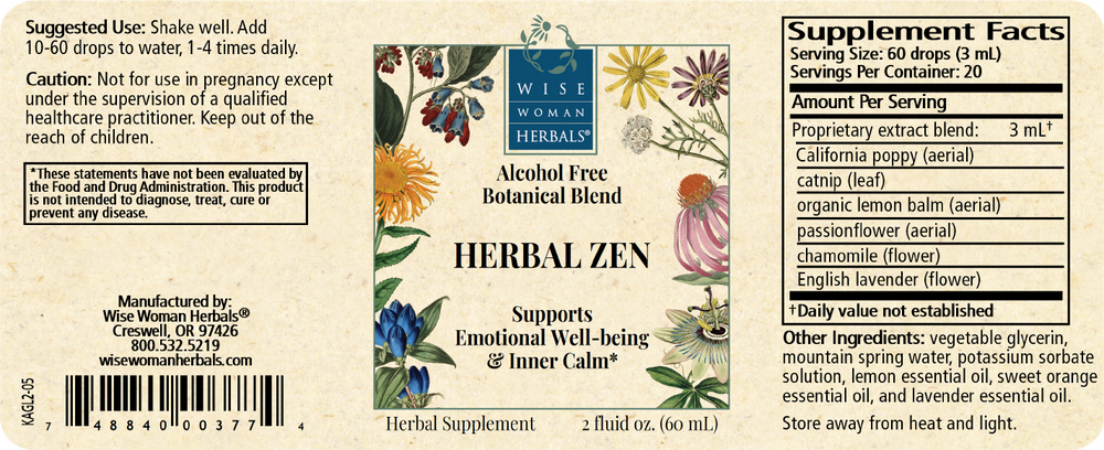 Product image for Herbal Zen.