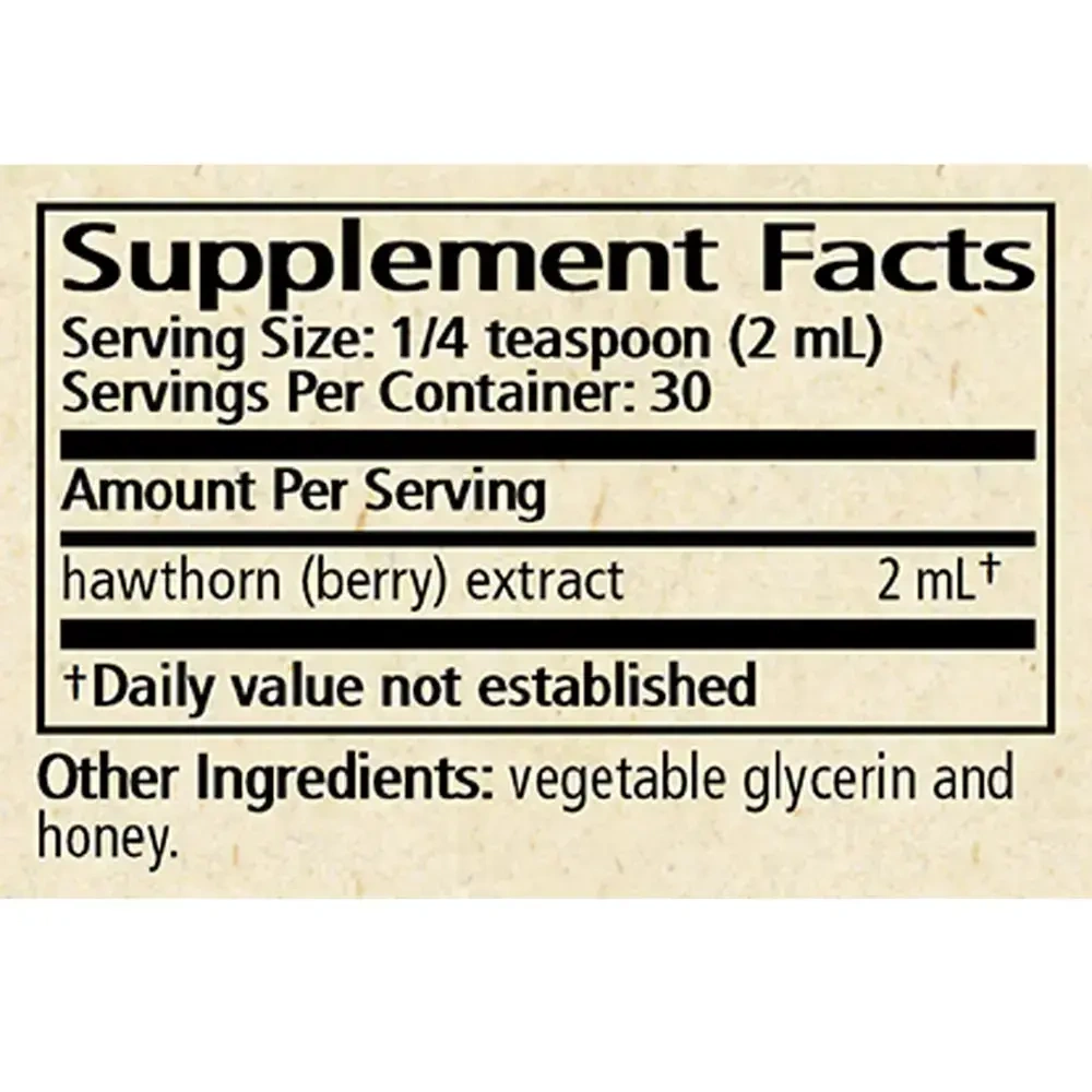 Product image for Hawthorn Solid Extract 8oz.