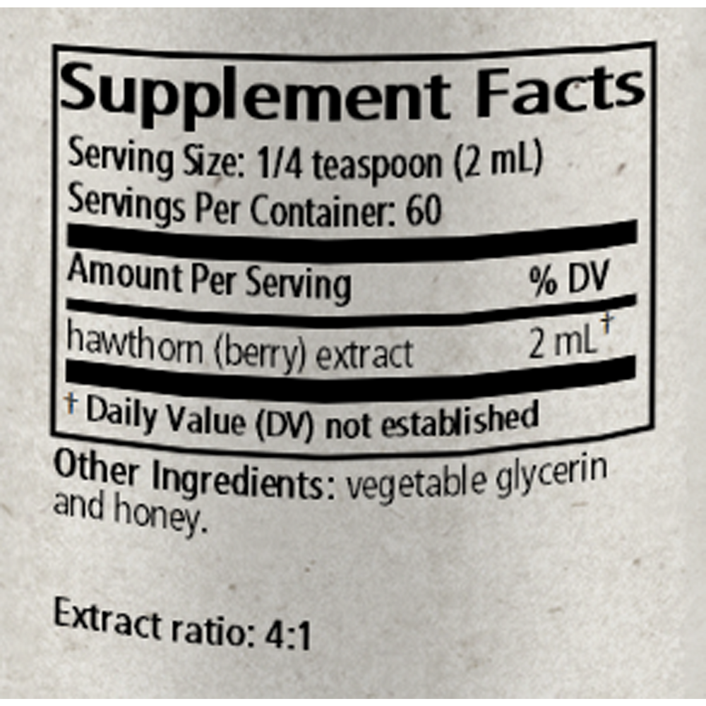 Product image for Hawthorn Solid Extract.