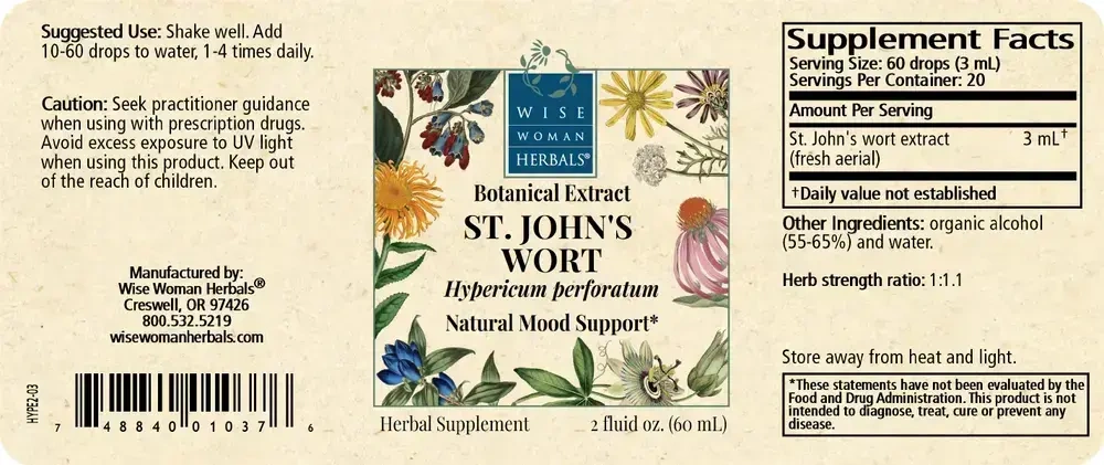 Product image for Hypericum perforatum - St. Johns wort.