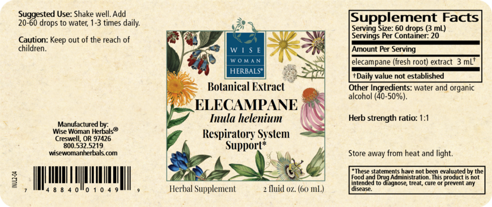 Product image for Inula helenium - elecampane.