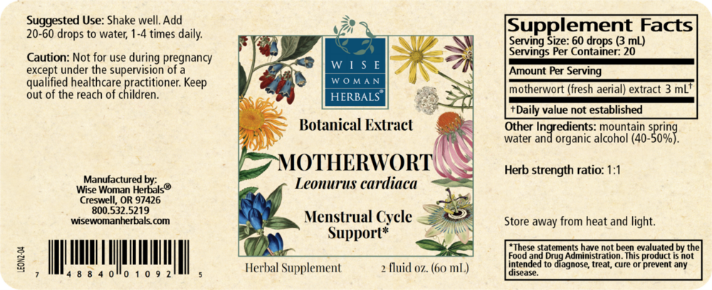 Product image for Leonurus cardiaca - motherwort.