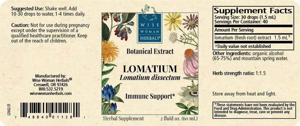 Product image for Lomatium disectum.