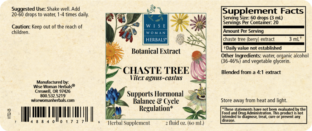 Product image for Chaste Tree (Vitex agnus-castus).