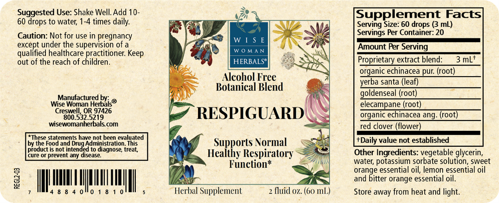 Product image for RespiGuard Glycerite.
