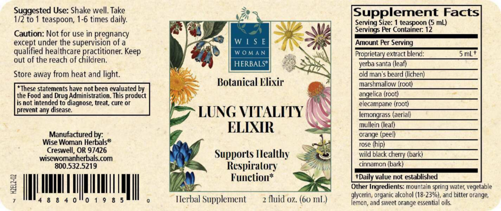 Product image for Lung Vitality Elixir.
