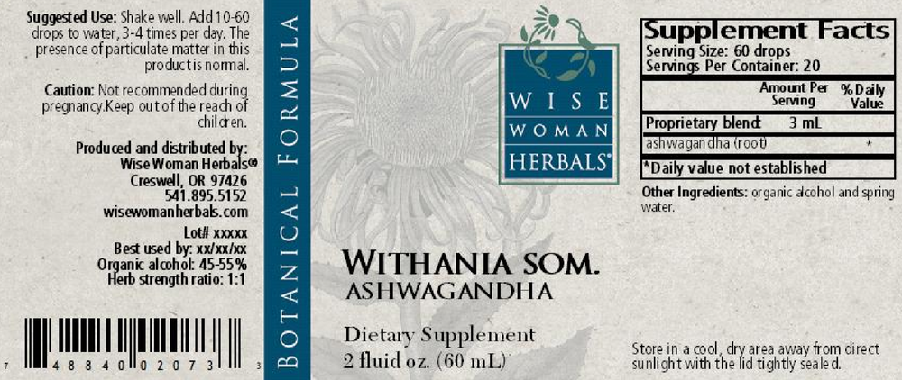 Product image for Withania somnifera - ashwagandha.
