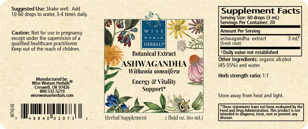 Product image for Withania somnifera - ashwagandha.