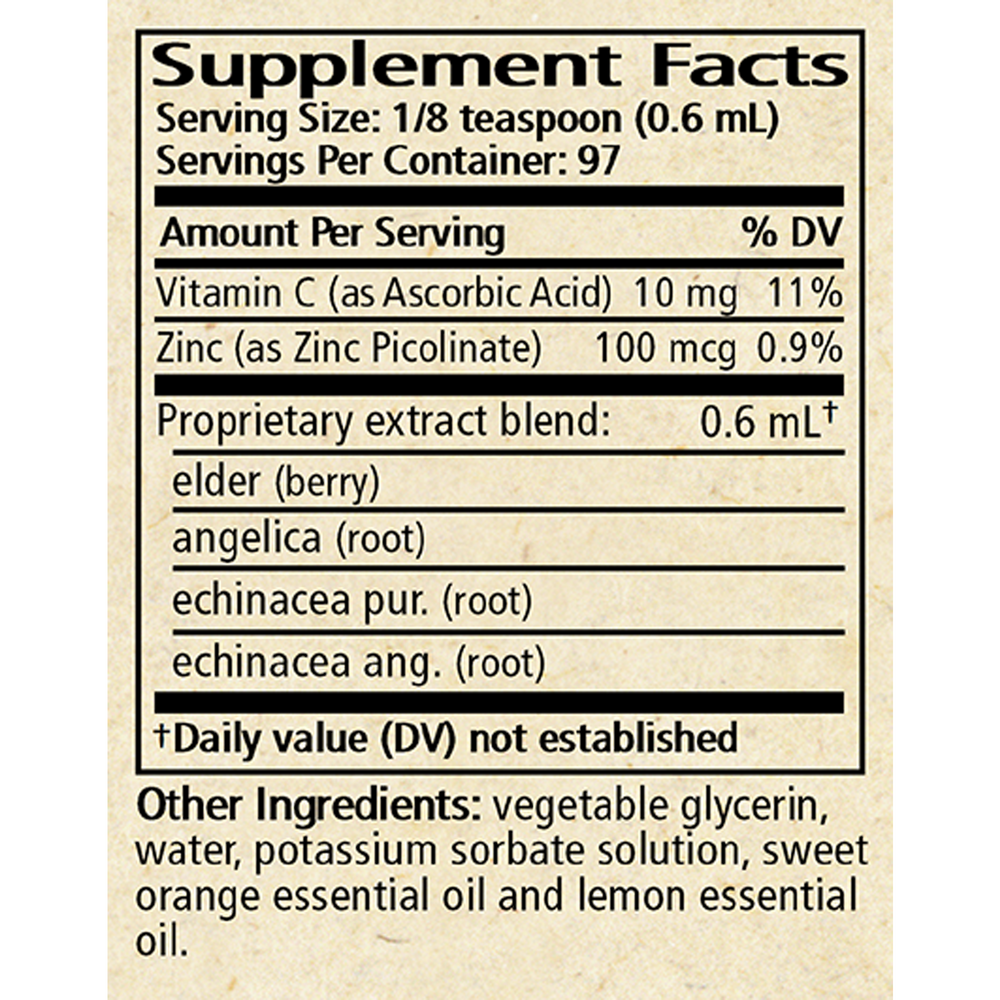 Product image for Elderberry Syrup.