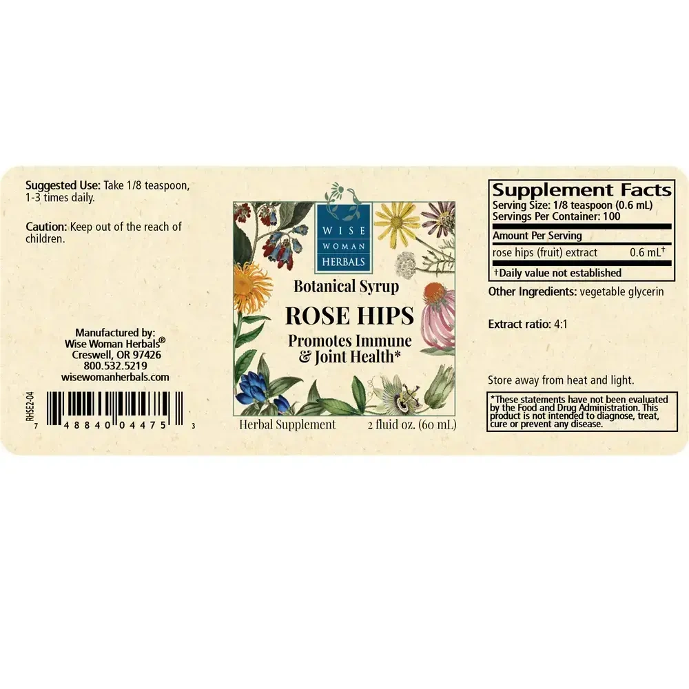 Product image for Rose Hips Solid Extract 2oz.