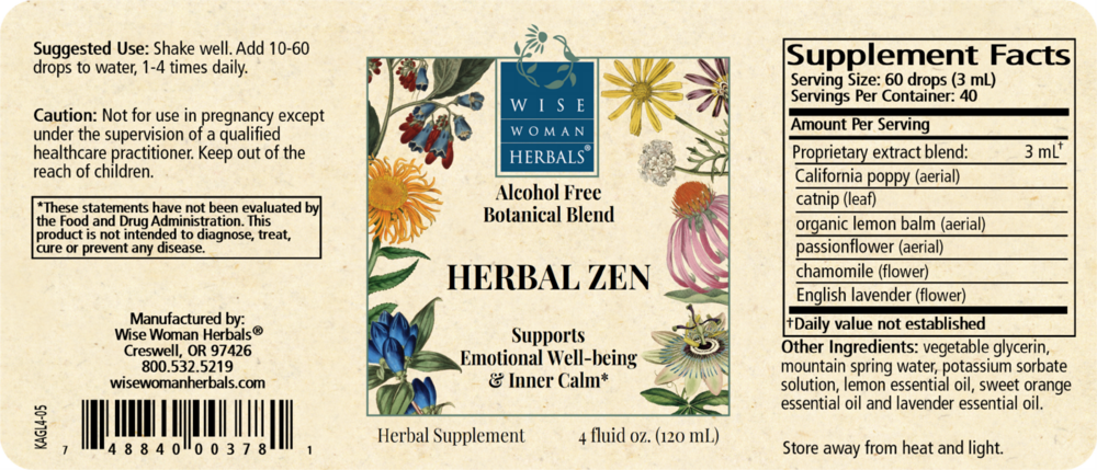 Product image for Herbal Zen.