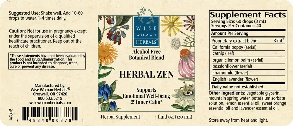 Product image for Herbal Zen.
