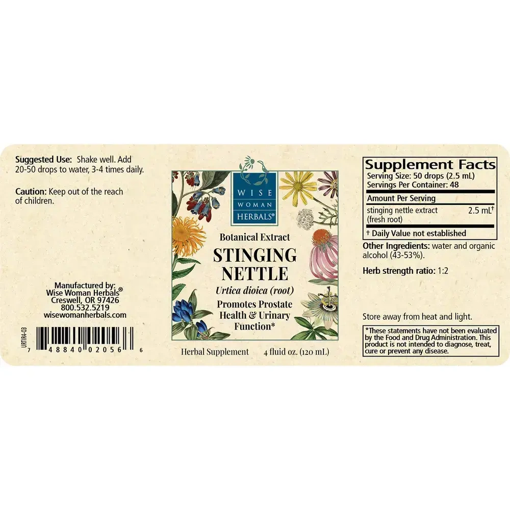 Product image for Urtica dioica (root) - stinging nettle (root).