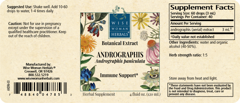 Product image for Andrographis paniculata - chuan xin lian.