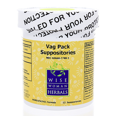 Vag Pack Suppositories 12 suppositories