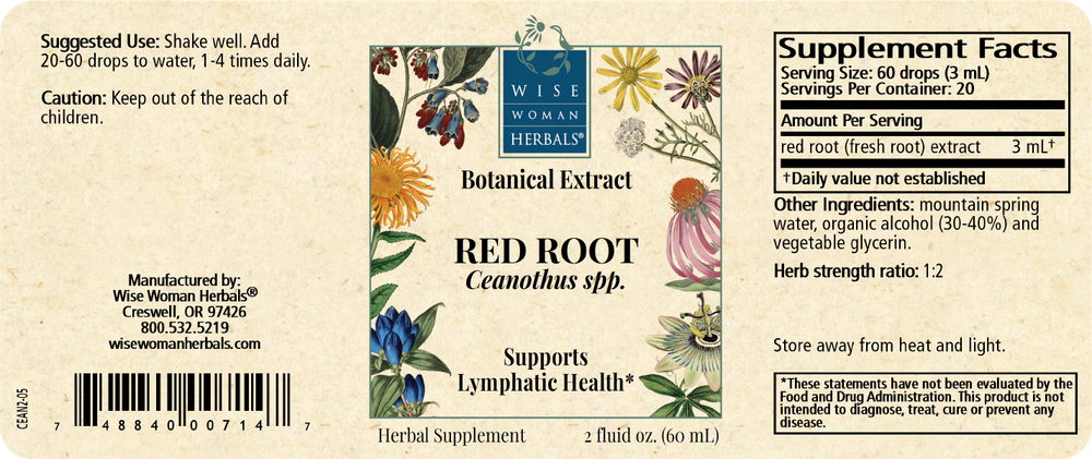 Product image for Red Root Liquid Extract.