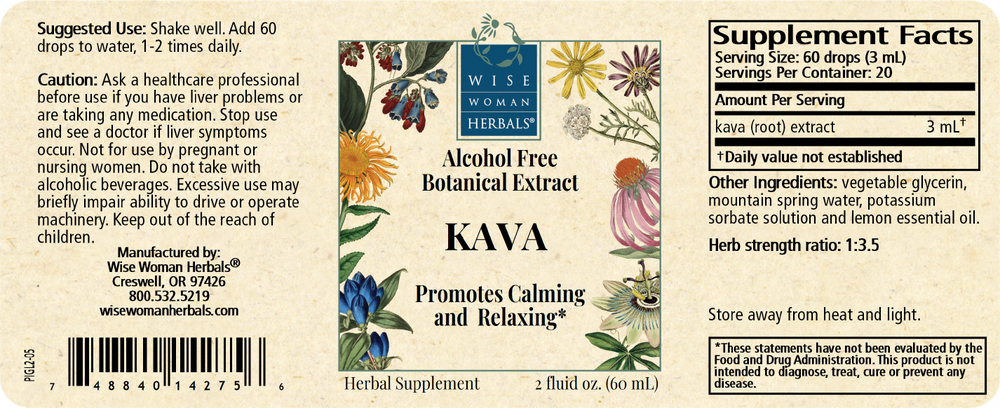 Product image for Standardized Kava Glycerite.