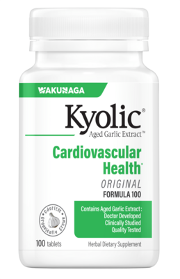 Kyolic Aged Garlic Extract Formula 100 - Cardio Tablets 100 tablets Kyolic Aged Garlic Extract Formula 100 - Cardio Tablets 100 tablets