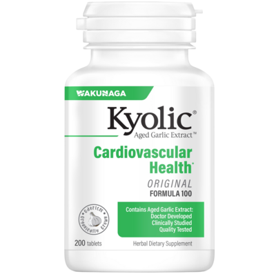 Kyolic Aged Garlic Extract Formula 100 - Cardio Tablets 200 tablets