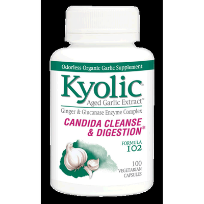 Kyolic Aged Garlic Extract Formula 102 - Candida Cleanse & Digestion product image