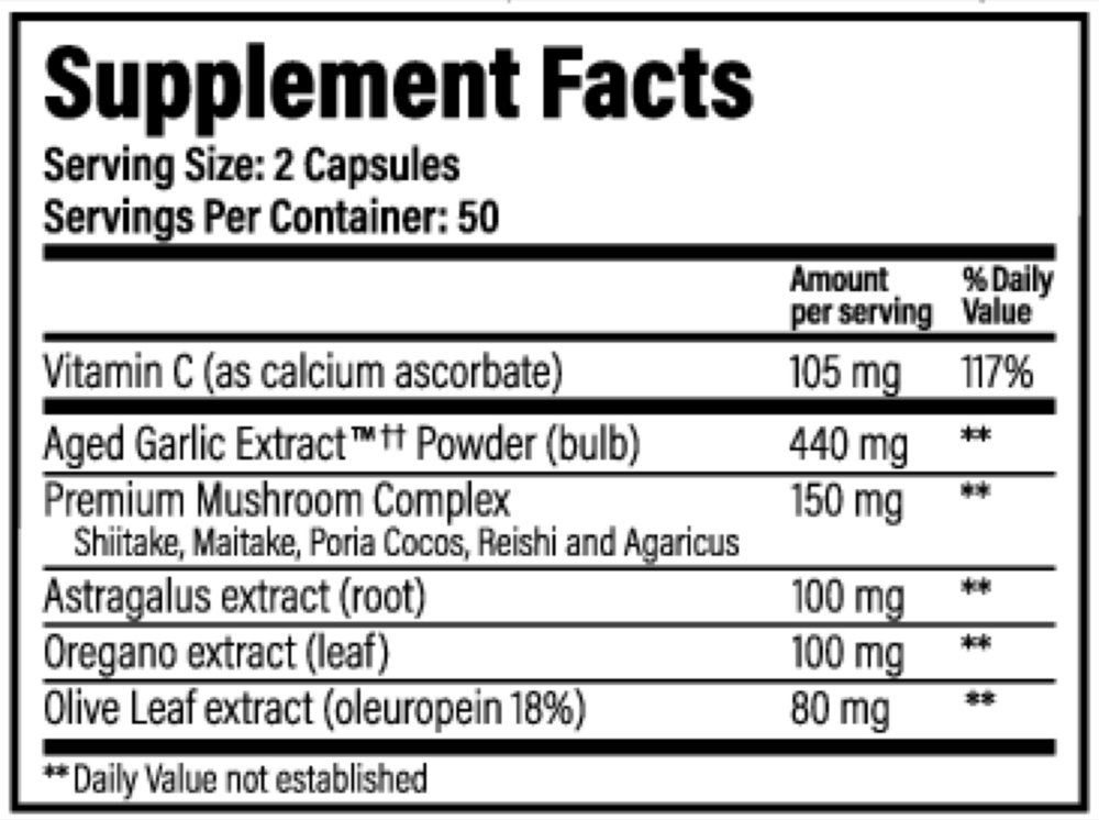 Product image for Kyolic Aged Garlic Extract Formula 103 - Immune.