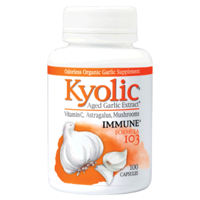 Kyolic Aged Garlic Extract Formula 103 - Immune 100 capsules