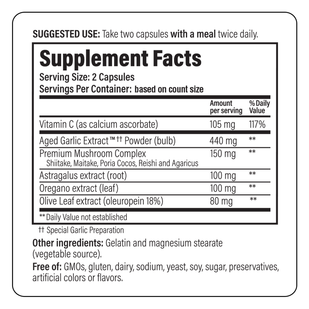 Product image for Kyolic Aged Garlic Extract Formula 103 - Immune.