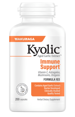 Kyolic Aged Garlic Extract Formula 103 - Immune 200 capsules