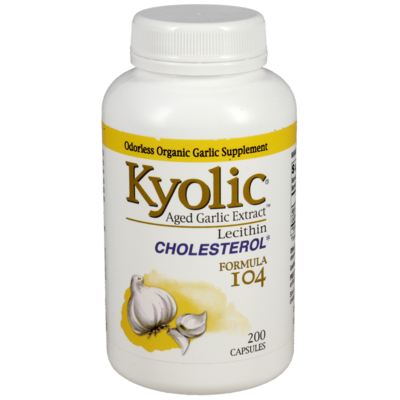 Kyolic Aged Garlic Extract Formula 104 - Cholesterol 200 capsules