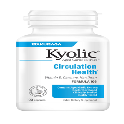 Kyolic Aged Garlic Extract Formula 106 - Circulation 100 capsules