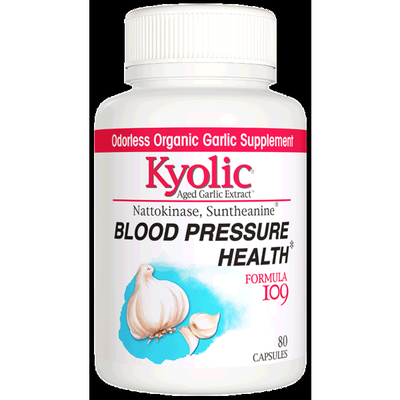 Kyolic Aged Garlic Extract Formula 109 - Blood Pressure Health product image