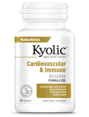 Kyolic Aged Garlic Extract Formula 200 - Cardiovascular & Immune, Reserve 60 capsules