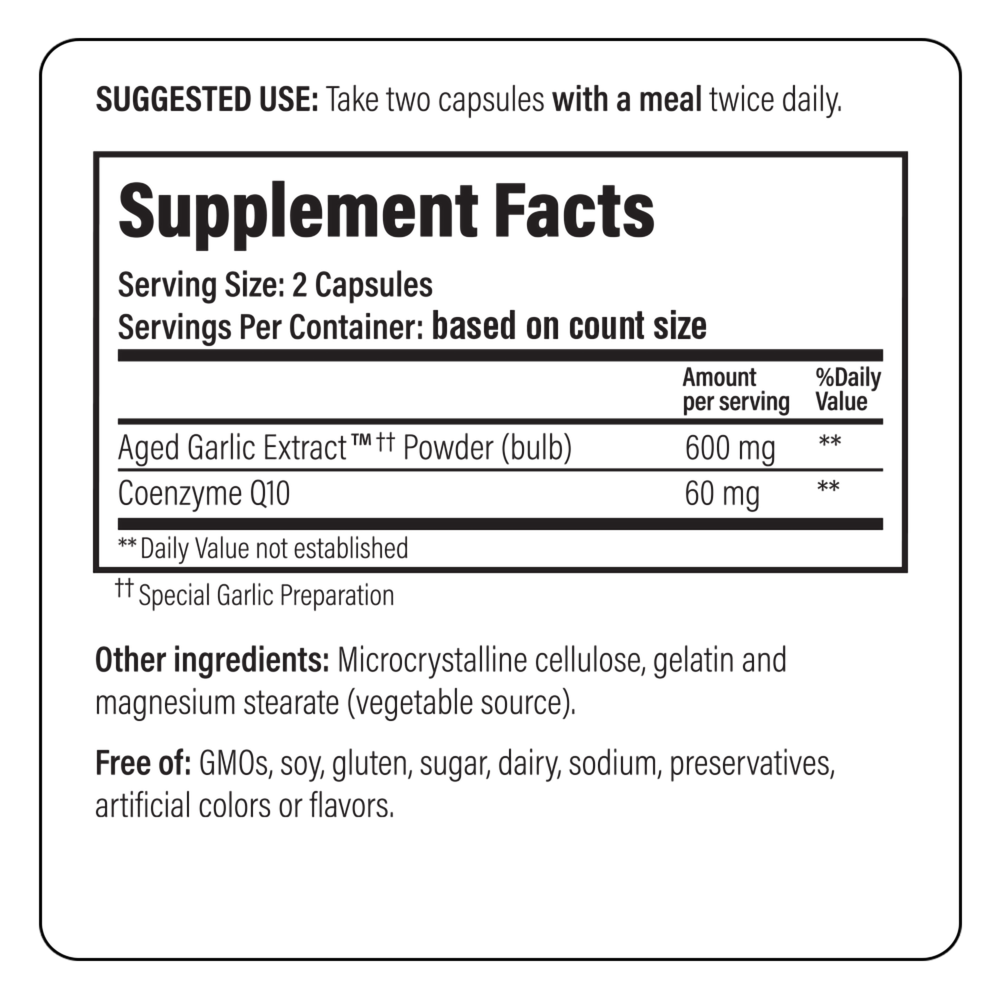 Product image for Kyolic w/CoQ10 Formula 110.