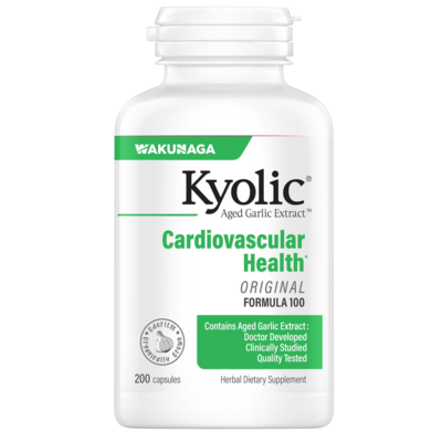 Kyolic Aged Garlic Extract Cardiovascular Formula 100 200 capsules Kyolic Aged Garlic Extract Cardiovascular Formula 100 200 capsules