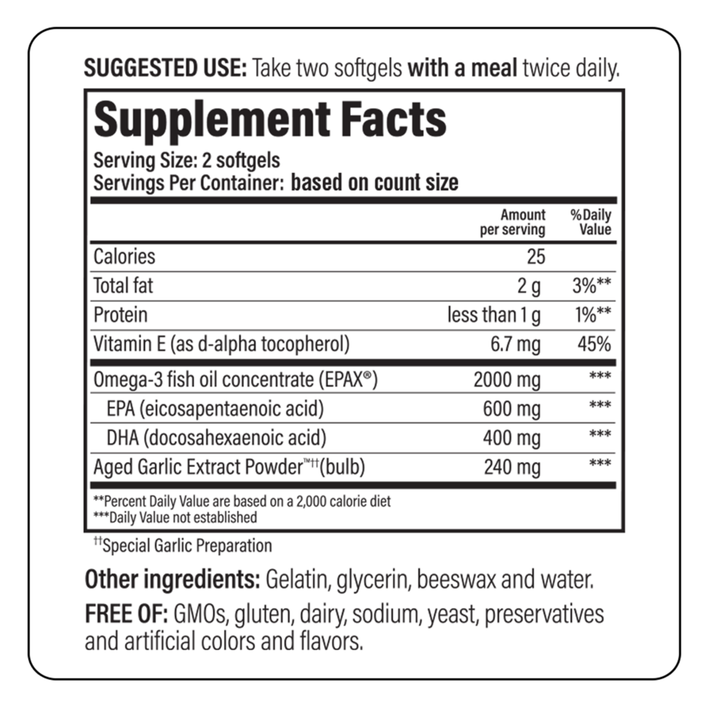 Product image for Kyolic Kyolic EPA &amp; DHA Formula Economy Size.