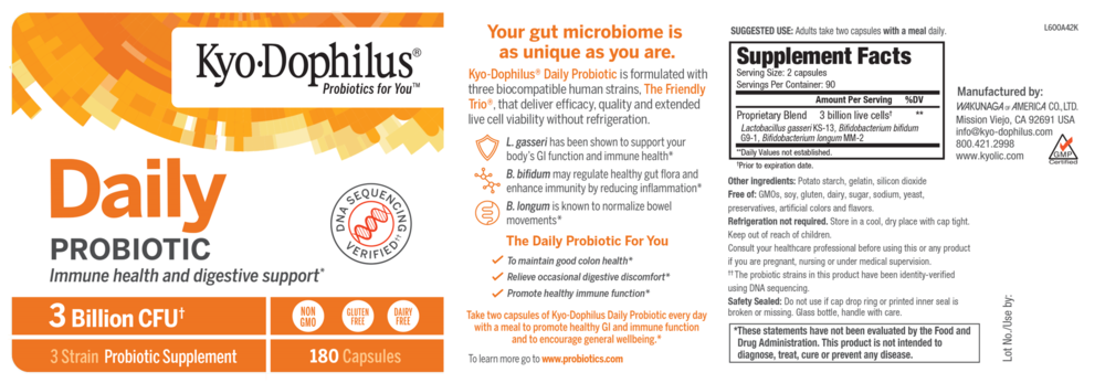 Product image for Kyo-Dophilus Daily.