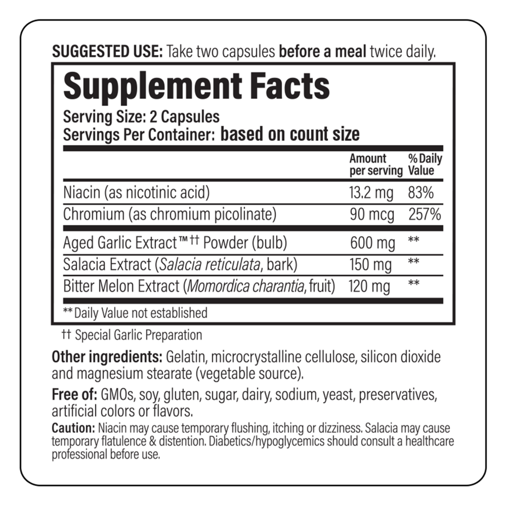 Product image for Kyolic Blood Sugar Balance Form 112.