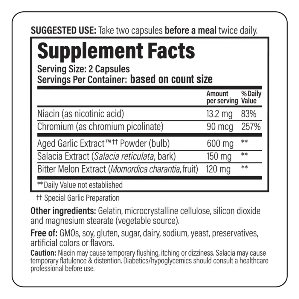 Product image for Kyolic Blood Sugar Balance Form 112.