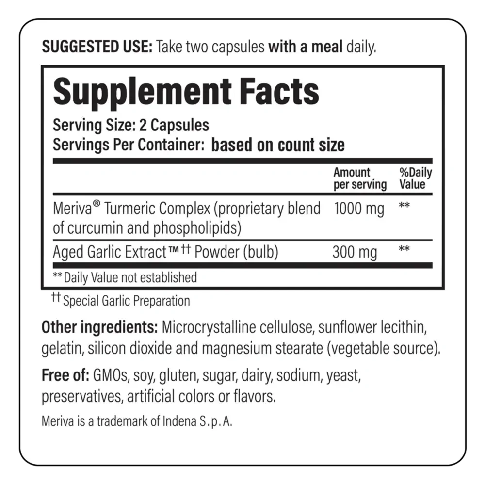 Product image for Kyolic Healthy Inflammation Response For.
