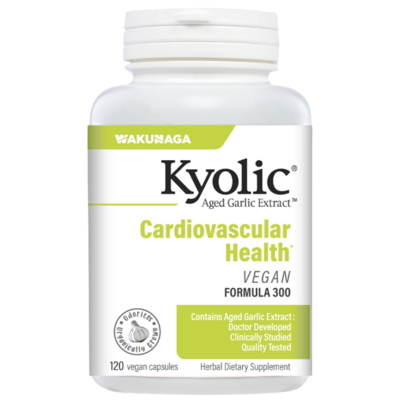 Kyolic Cardiovascular Vegan Formula 300 120 capsules