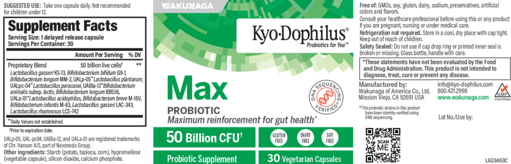 Product image for Kyo-Dophilus Max.
