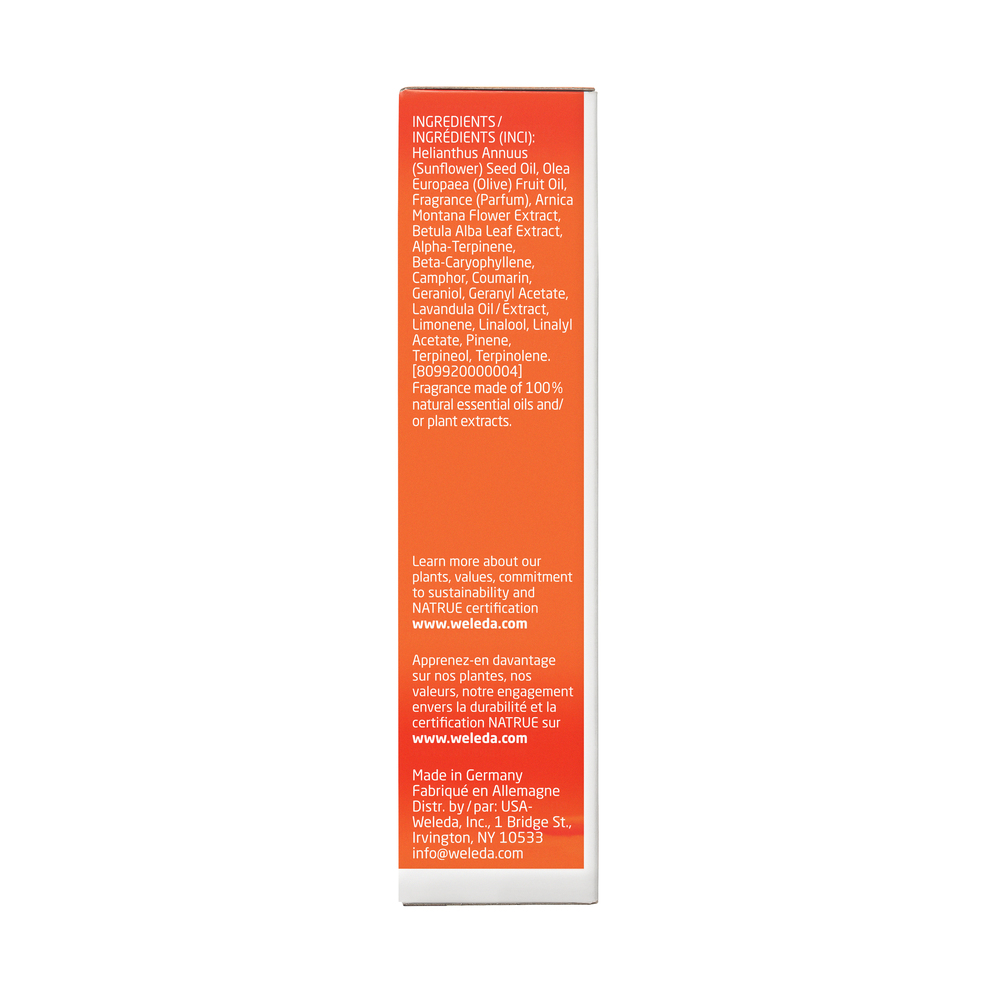 Product image for Arnica Muscle Massage Oil.