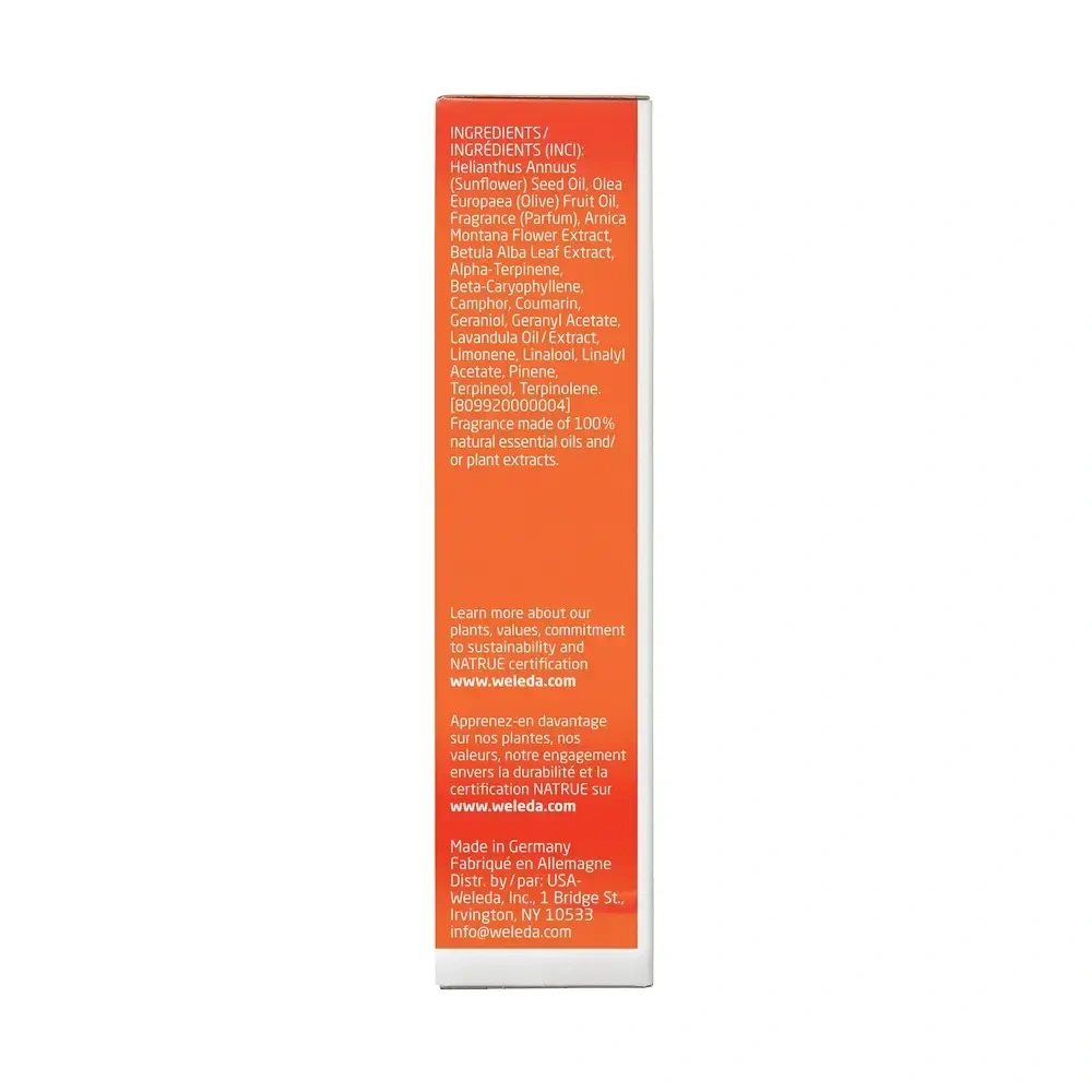 Product image for Arnica Muscle Massage Oil.