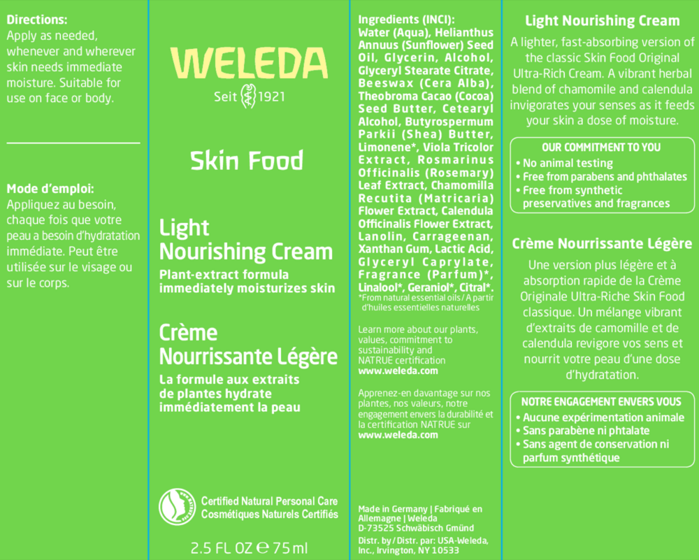 Product image for Skin Food Light Nourishing Cream.