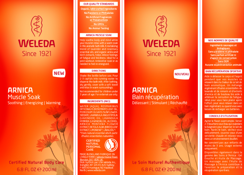 Product image for Arnica Muscle Soak.