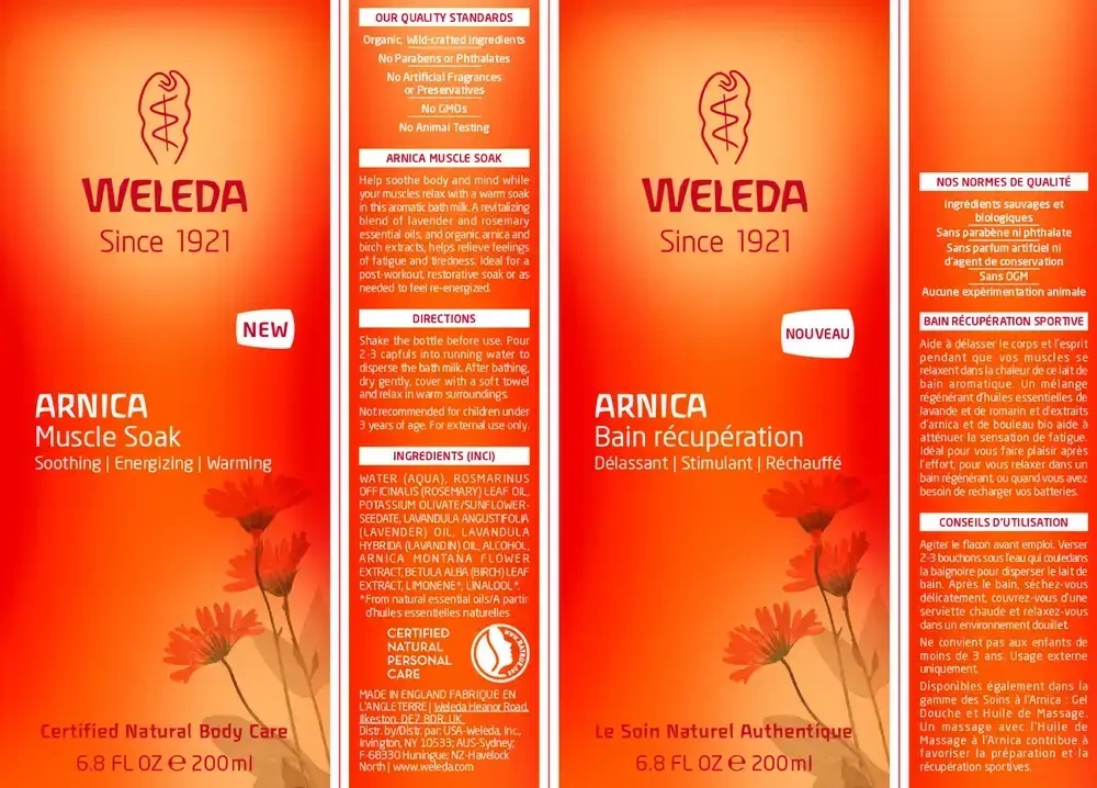 Product image for Arnica Muscle Soak.