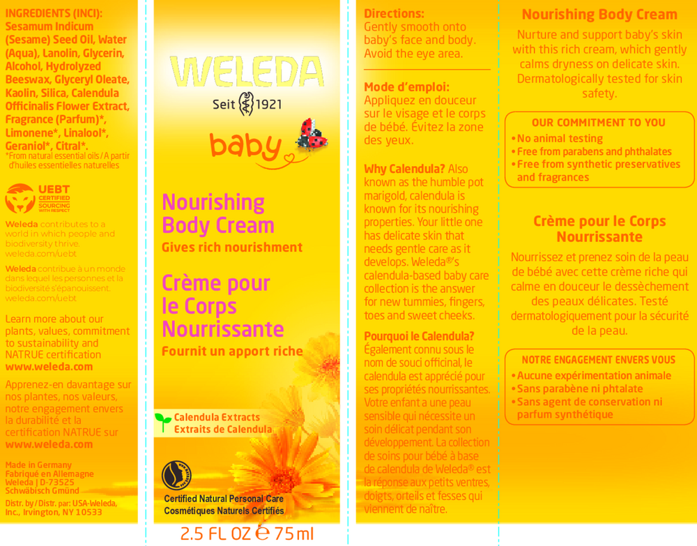 Product image for Baby Calendula Body Cream.