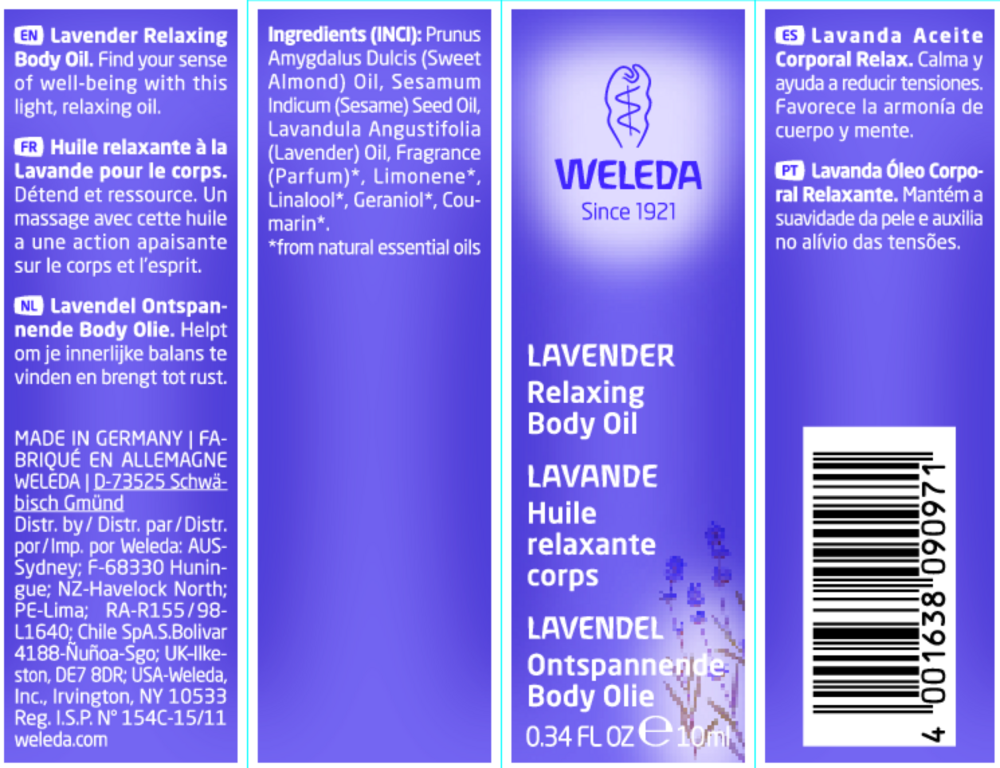 Product image for Lavender Body Oil.