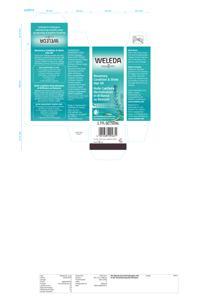 Product image for Rosemary Conditioning Hair Oil.