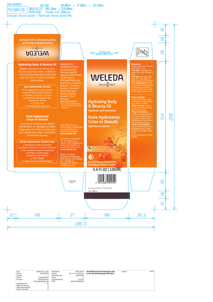 Product image for Sea Buckthorn Body Oil.
